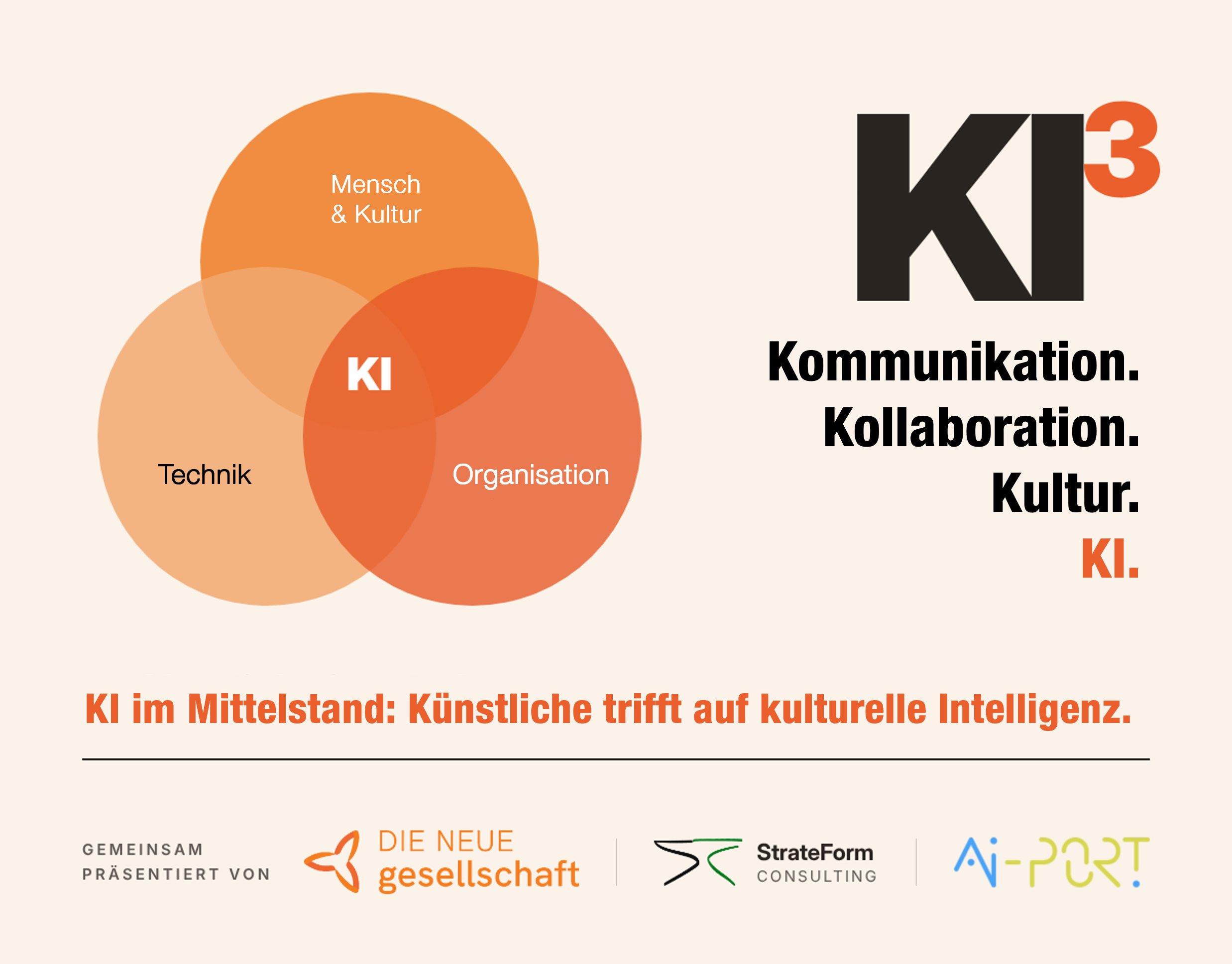 KI hoch 3 - KI im Mittelstand 