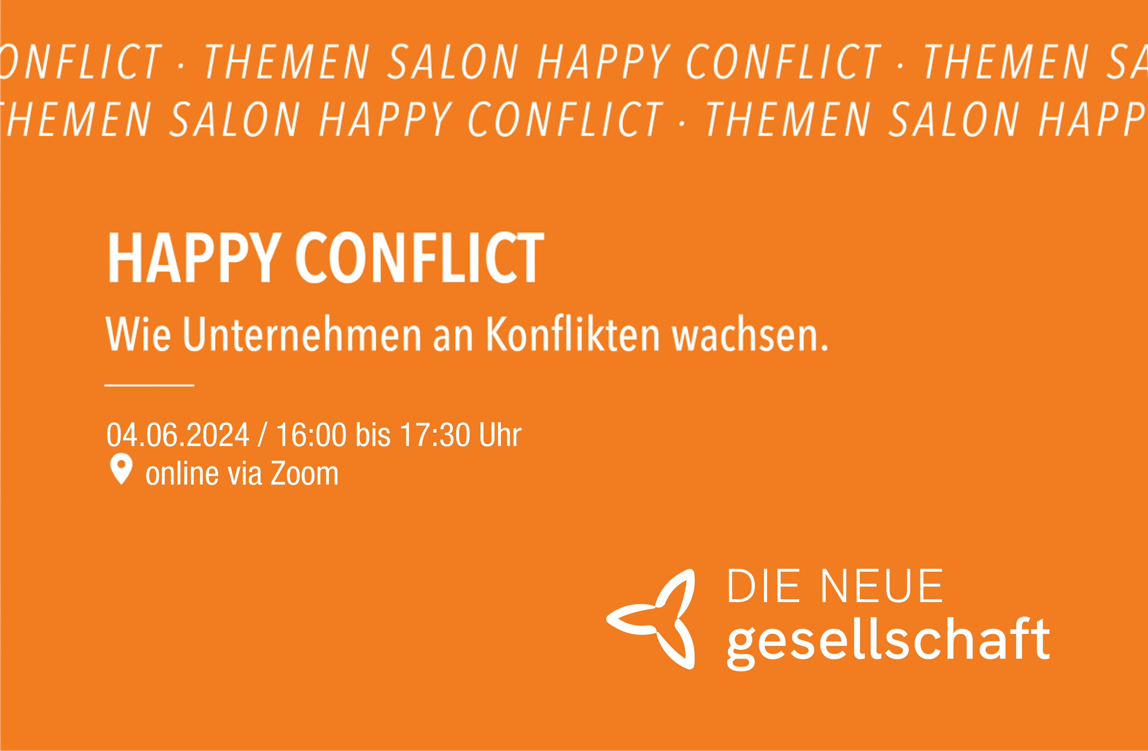Happy Conflict Online Werkstätte 